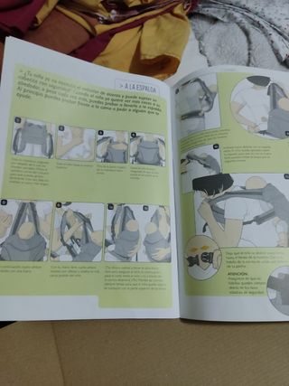 Mochila porteo ergonómico manduca