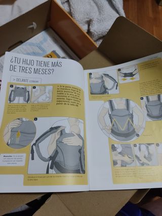 Mochila porteo ergonómico manduca