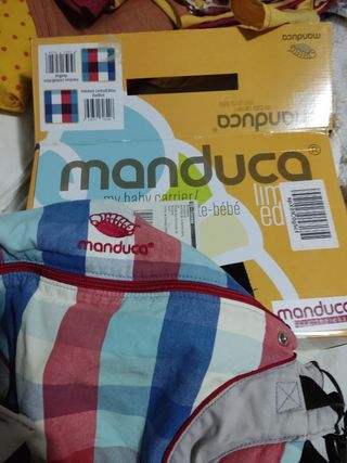 Mochila porteo ergonómico manduca