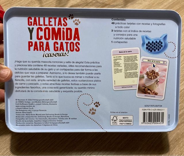 Galletas para gatos
