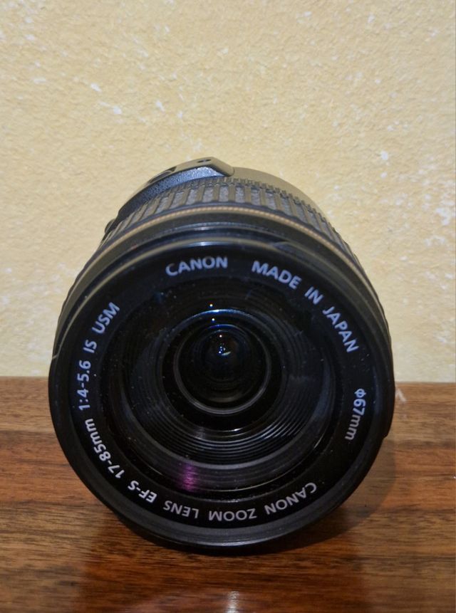 Objetivo Canon 17-85 mm F4-5\'6 de segunda mano por 125 EUR en Cubas de ...