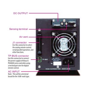 Fuente alimentación regulable 0-80V 25A