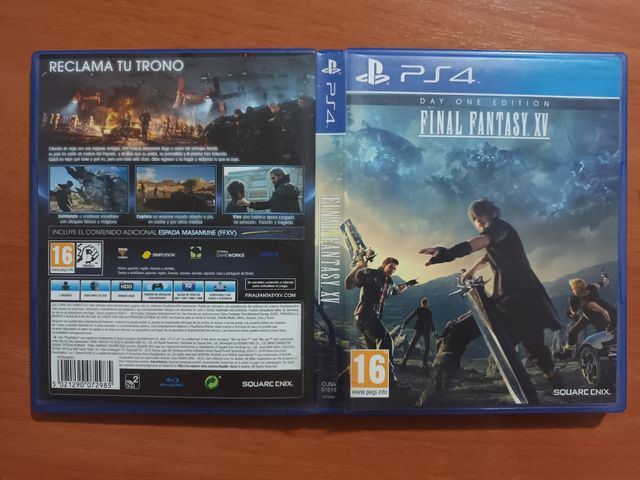 ps4 juego Final fantasy XV