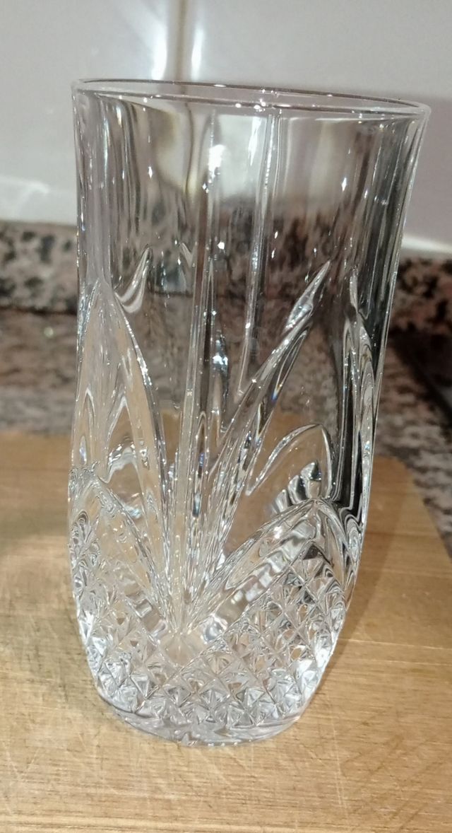 Juego de vasos cristal antiguo