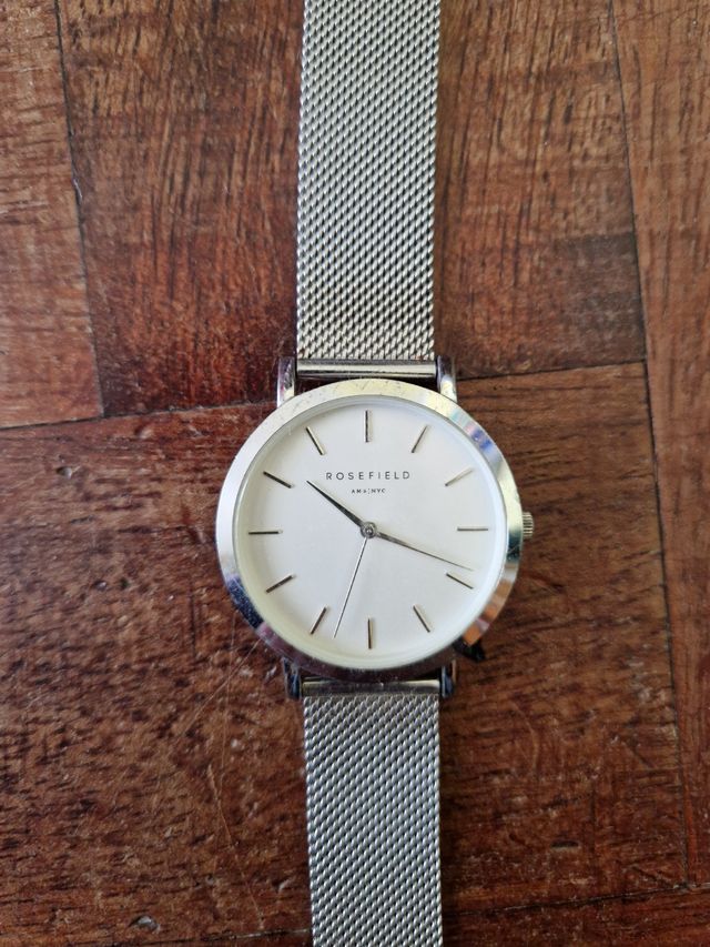 orologio acciaio Rosefield