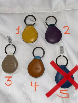 Llaveros cuero HACKETT Originales.