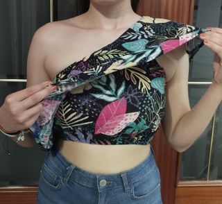 Top estampado de Pull & Bear