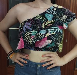 Top estampado de Pull & Bear