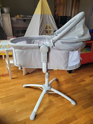 Hamaca y cuna eléctrica con balanceo y música