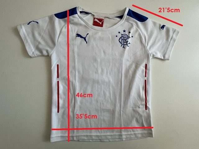 EQUIPACIÓN DE FÚTBOL DE “RANGERS F.C.” 5-6 años.