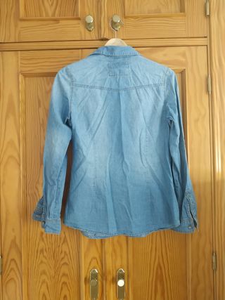 Camisa vaquera Bershka