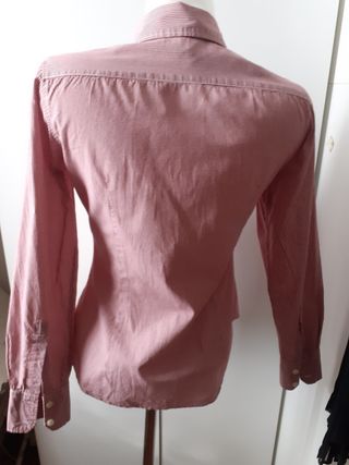 camicia a quadretti benetton S