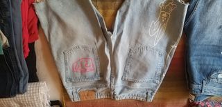 Pantalon pirata vaquero 