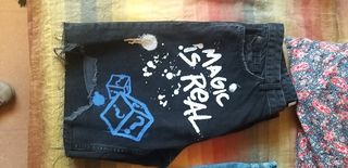 Pantalon pirata vaquero 