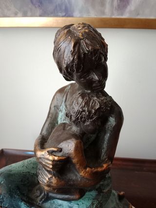 Escultura de bronce de Luis Jordá