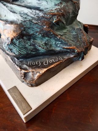 Escultura de bronce de Luis Jordá