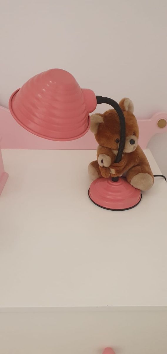 Lámpara infantil rosa