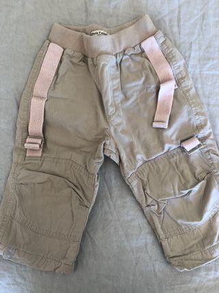 Calças caqui Petit Patapon