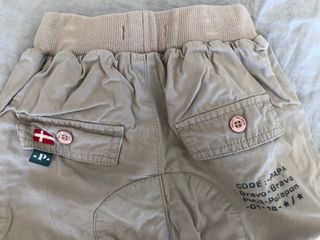 Calças caqui Petit Patapon