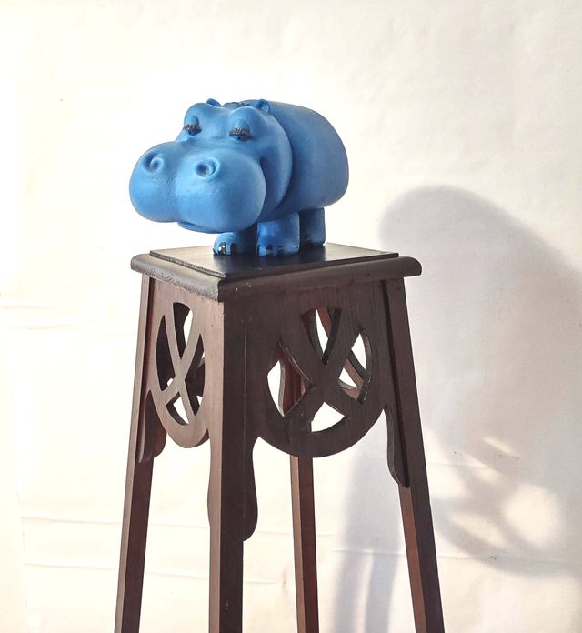 Piedistallo vintage stile Liberty ( Pedestal,Piéde