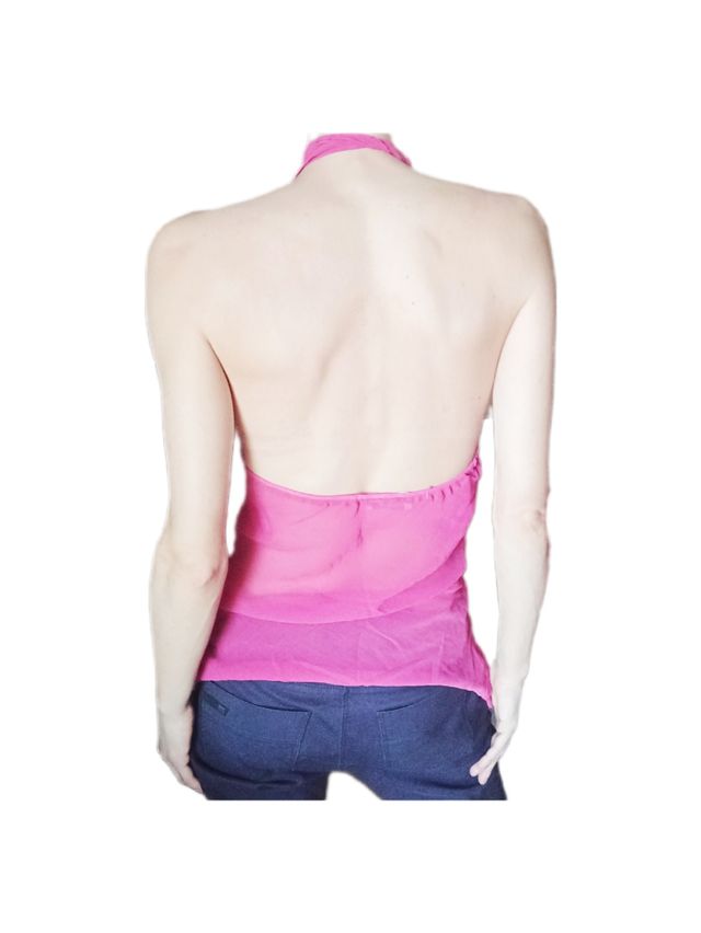 Top donna, fantasia fiori,Taglia: M / L 🇮🇹