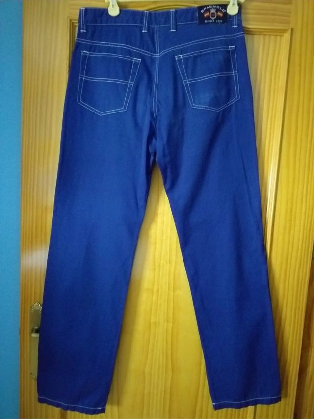 Pantalón azul marca Spanolo