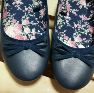 Bailarinas azul marino