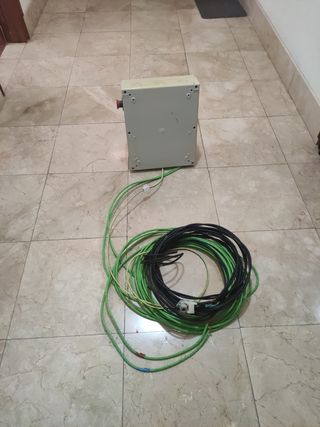 cuadro eléctrico auxiliar de obra .