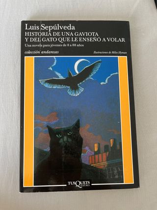 historia de una gaviota y del gato que le enseñó