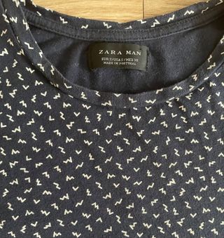 Camiseta de hombre. Zara. Talla S.