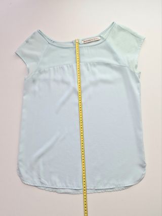 Blusa azul claro Stradivarius
