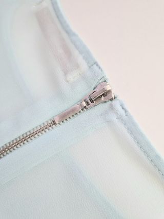 Blusa azul claro Stradivarius