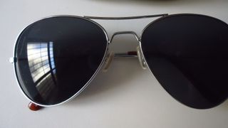 Gafas de sol aviador Plateadas 3