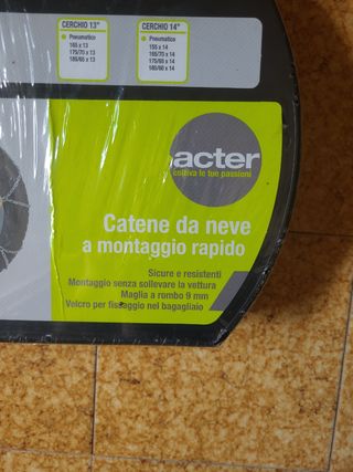 CATENE NEVE NUOVE