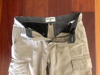 Calções BILLABONG beges 10 anos