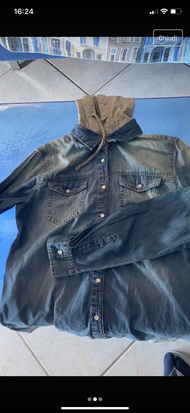 Camicia jeans leggera