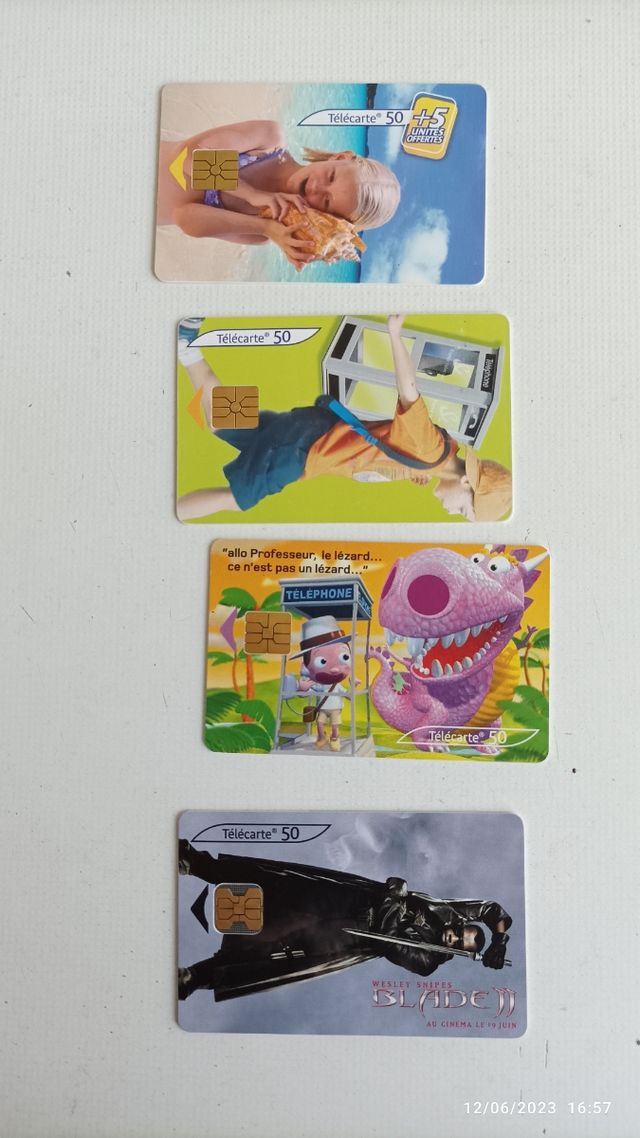Tarjetas telefónicas francesas