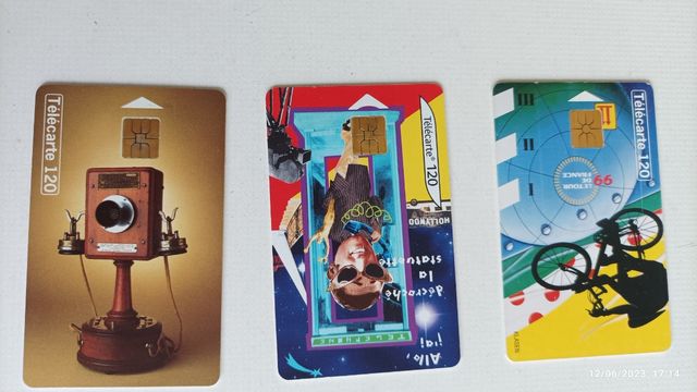 Tarjetas telefónicas francesas
