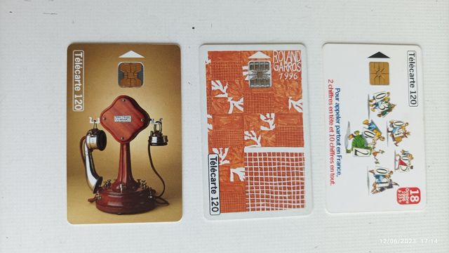 Tarjetas telefónicas francesas