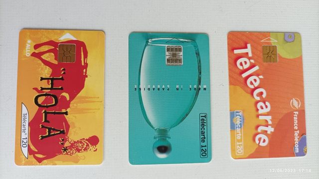 Tarjetas telefónicas francesas