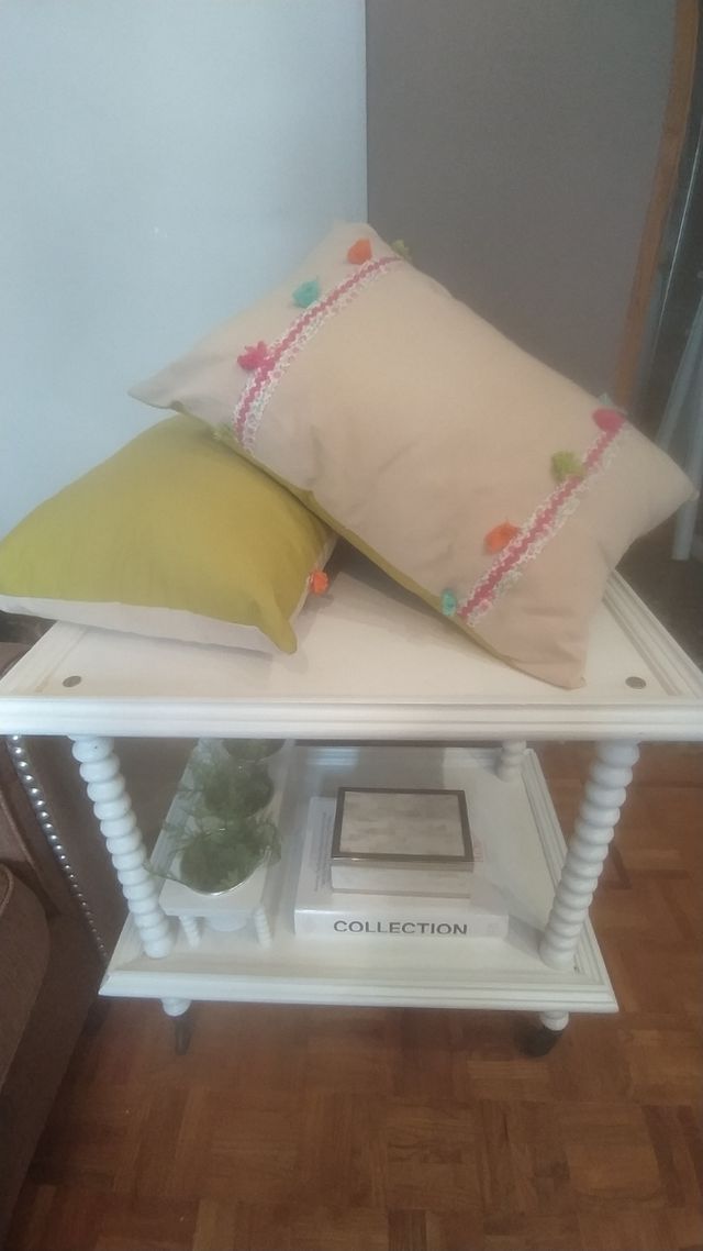 cojín nuevo de tienda