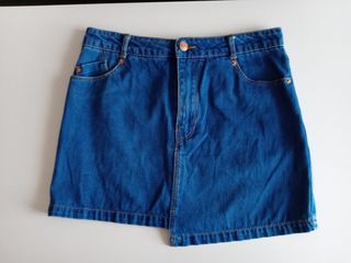 Falda vaquera Stradivarius