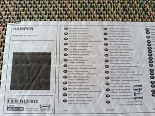 alfombra negra pelo ikea
