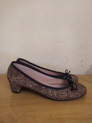 PRETTY BALLERINAS - bailarinas tacón 38
