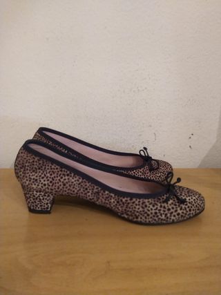 PRETTY BALLERINAS - bailarinas tacón 38
