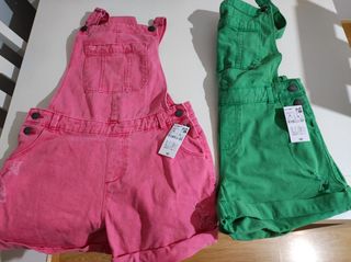 Petos vaqueros colores