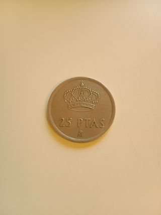 Moneda de 25 pesetas 