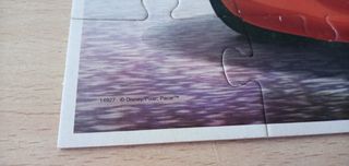 Juego Cars 2 Disney Pixar 2 Puzzles Dominó Identic