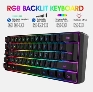 Teclado Gaming RGB Spudiri (Oferta -60%)