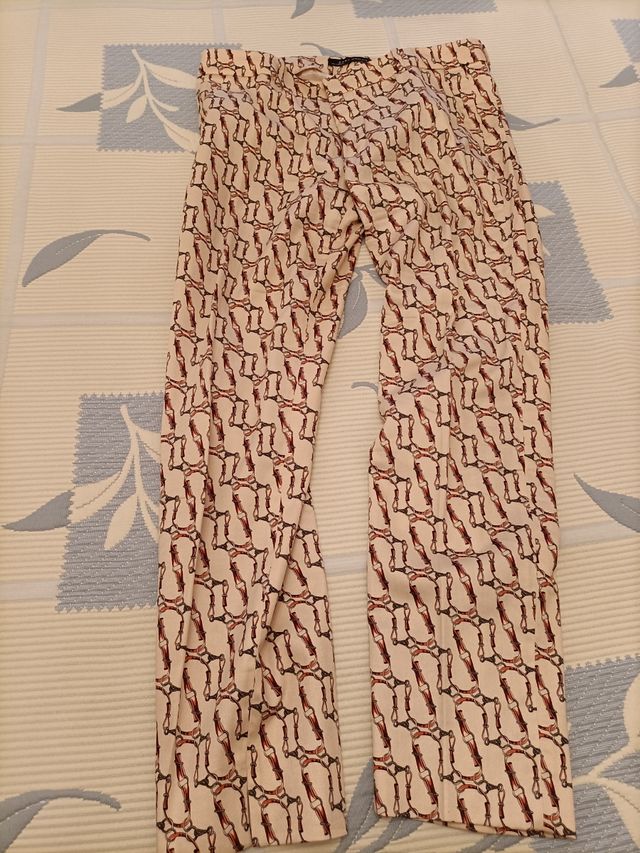 pantalon chino estampado